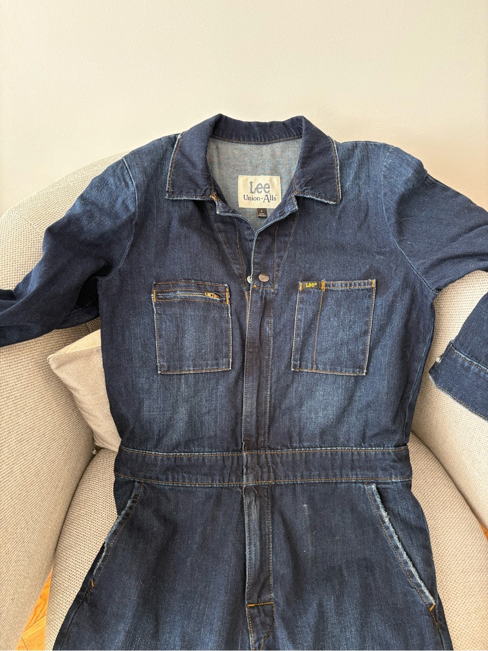Lee Women's Indigo Denim Jumpsuit